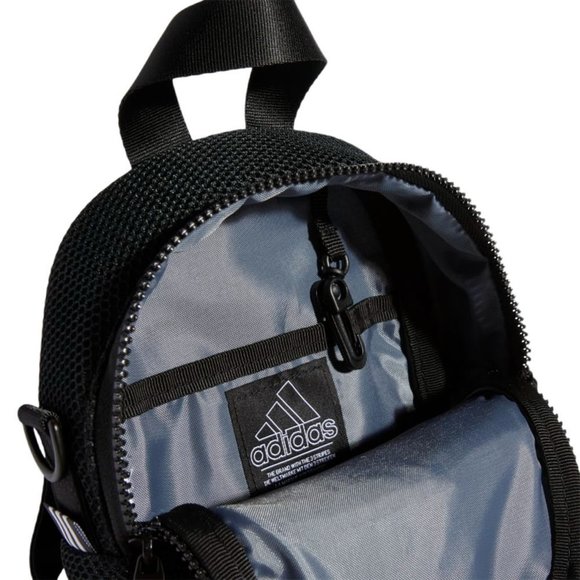 Adidas Black Air Mesh Mini Backpack - Picture 7 of 7